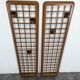 Modular coat rack pair Italian design