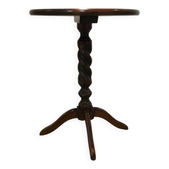 Wooden serving trolley