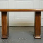 Vintage Art Deco Dining Table in Walnut