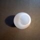 Small contemporary vase in white opaline.