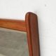 Teak mirror from the mid-century, 1960s