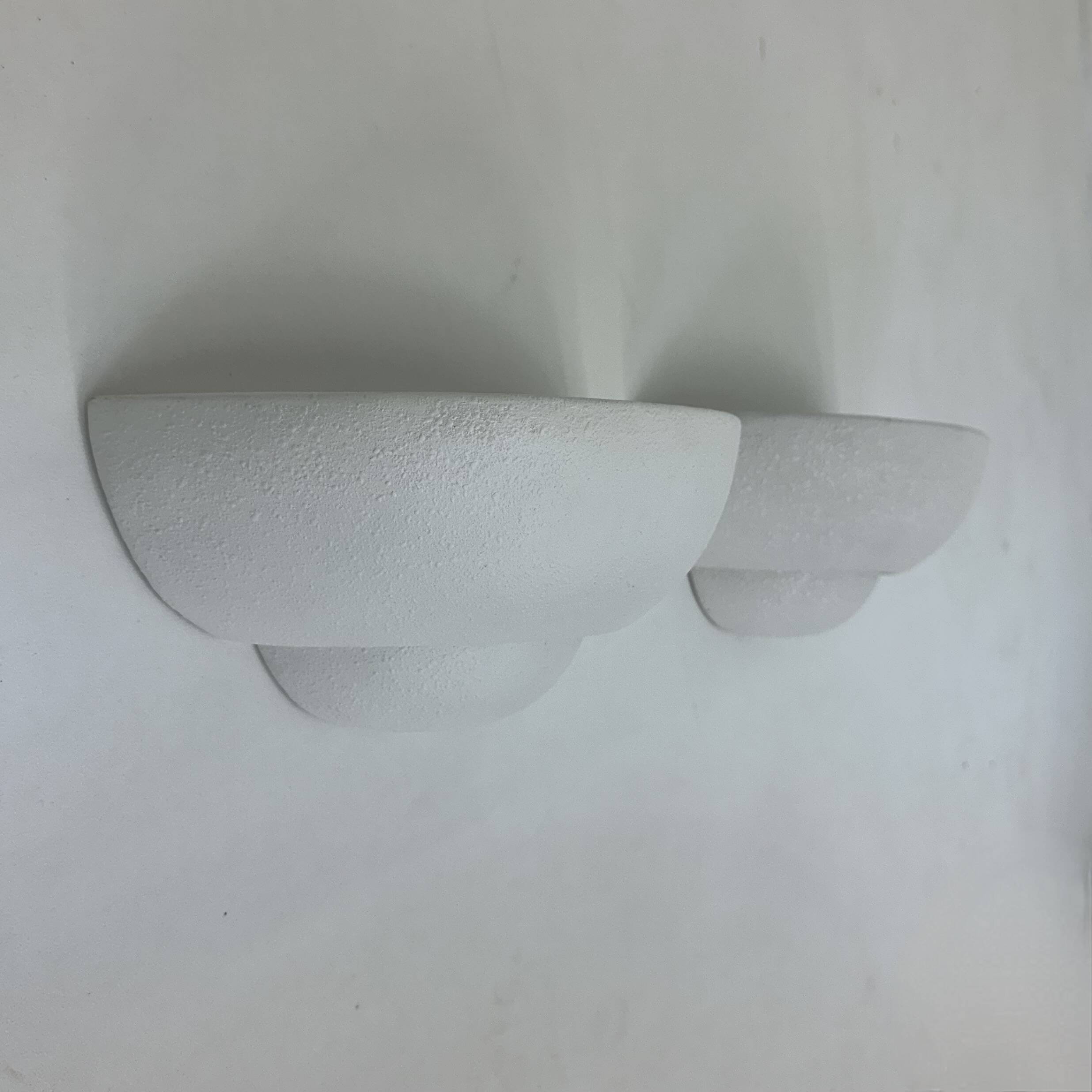Pair of Vintage Ikea ceramic wall lamps , 1970’s