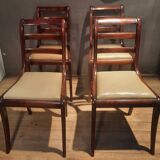 4 chairs with removable seat