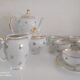 Full coffee service in Limoges porcelain