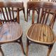 Suite de 6 chaises de Bistrot Baumann années 1930