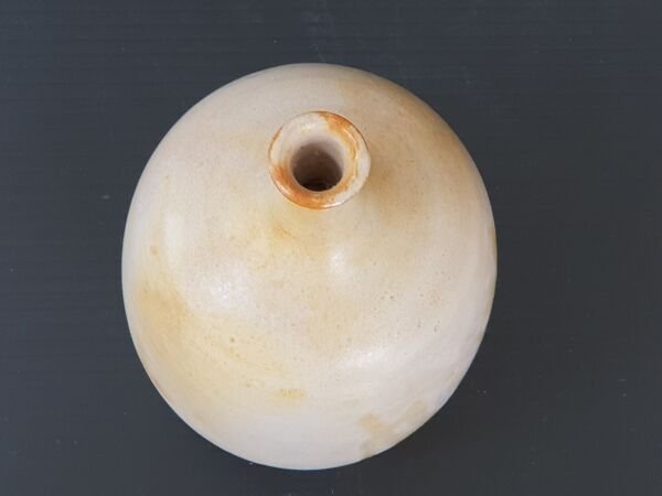 Vase soliflore en grès vintage