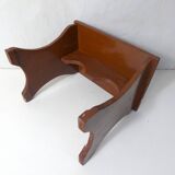 Small wooden step bench