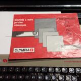 Machine à écrire olympia conformatic 311 vintage 1970