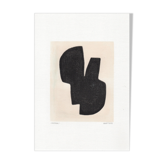 Original painting on paper • M558 • Signed Eawy