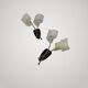 Paire d appliques arlus vintage design lampe suspension
