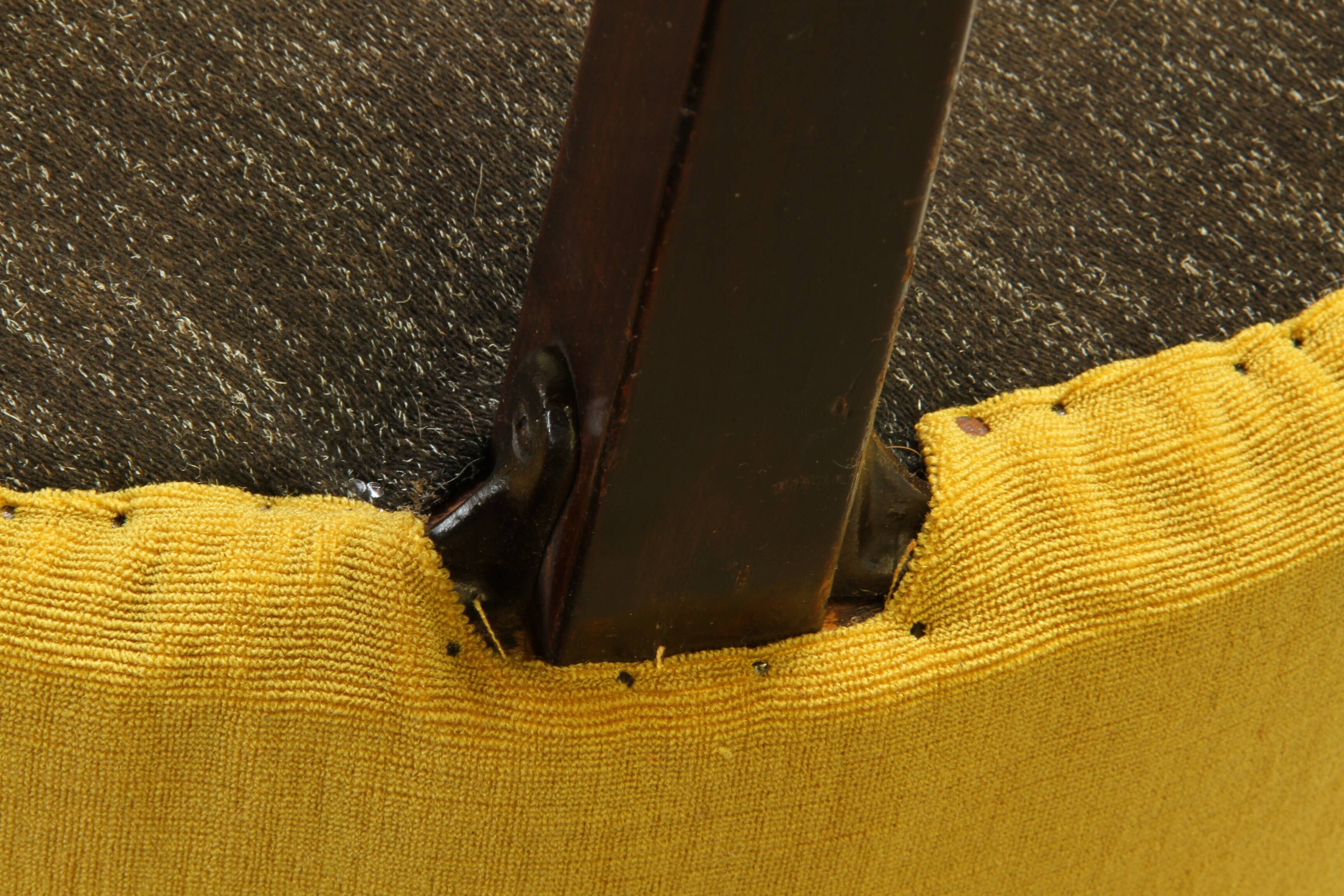 Vintage 1910s Josef Hoffmann Easy Lounge Chairs, Style of Gatsby