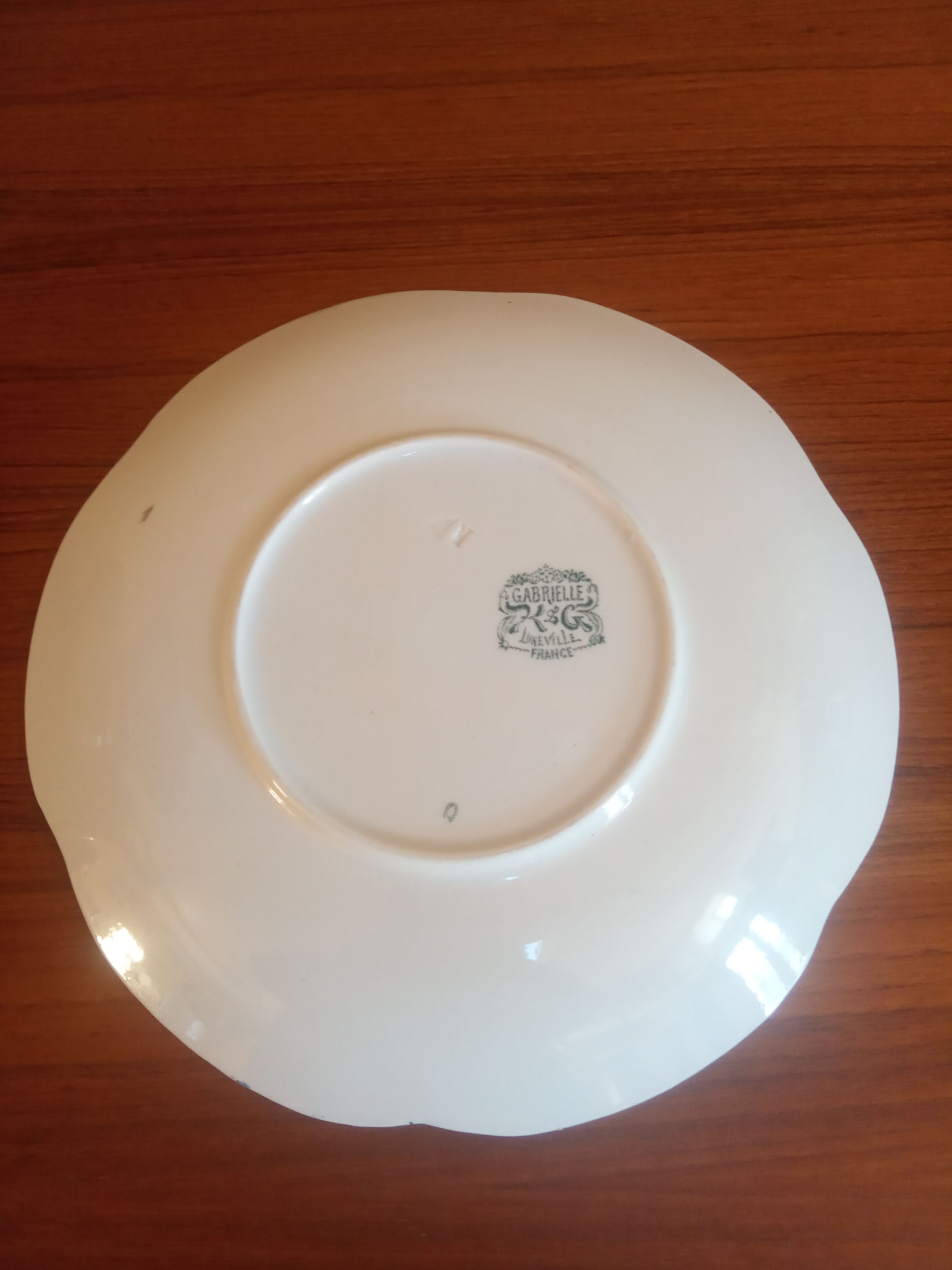 Tasse et soucoupe Lunéville