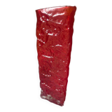 Red vase