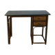 Bamboo and rattan desk