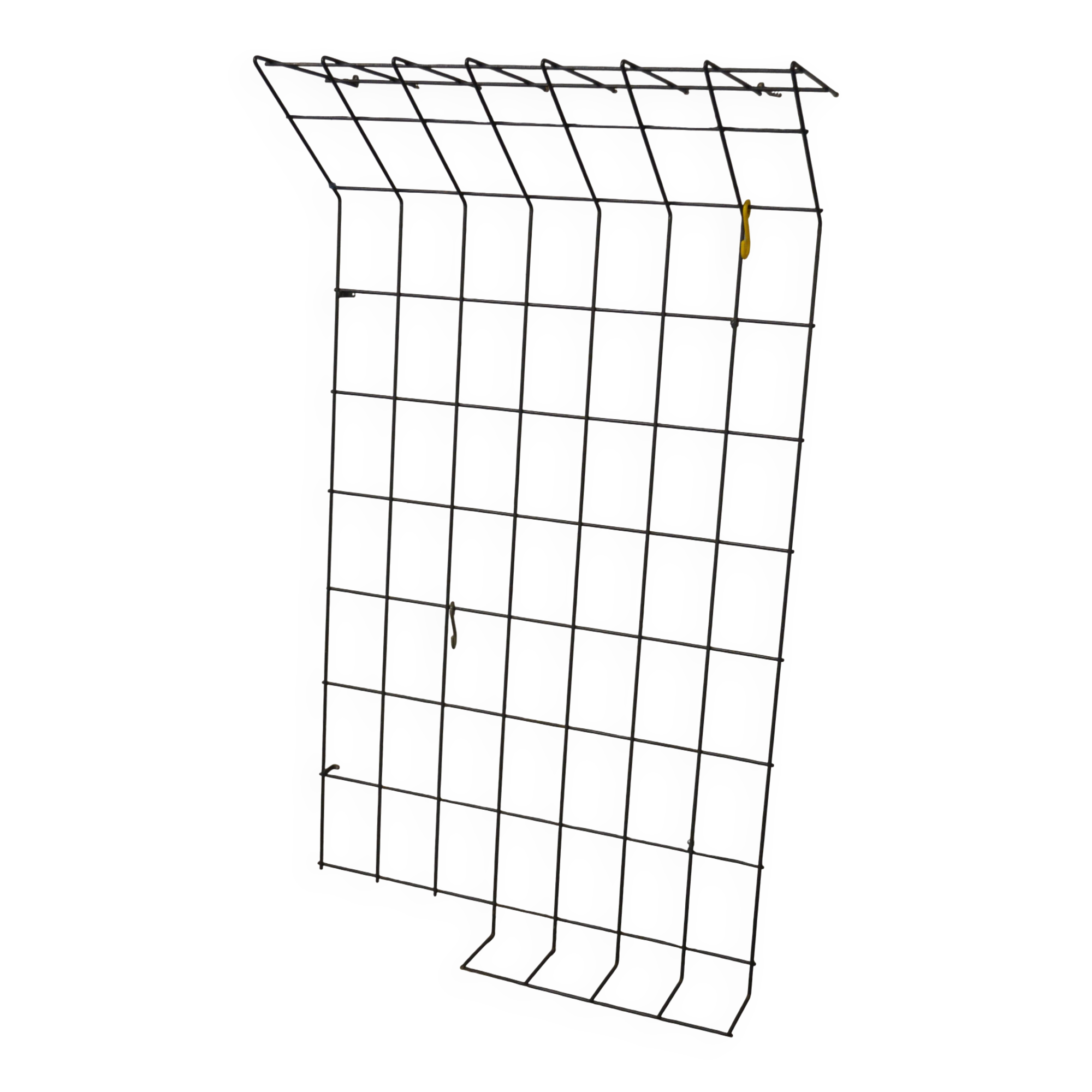 Vintage Scandinavian string coat rack from the 1960s, designed by Karl Fichtel