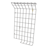 Vintage Scandinavian string coat rack from the 1960s, designed by Karl Fichtel