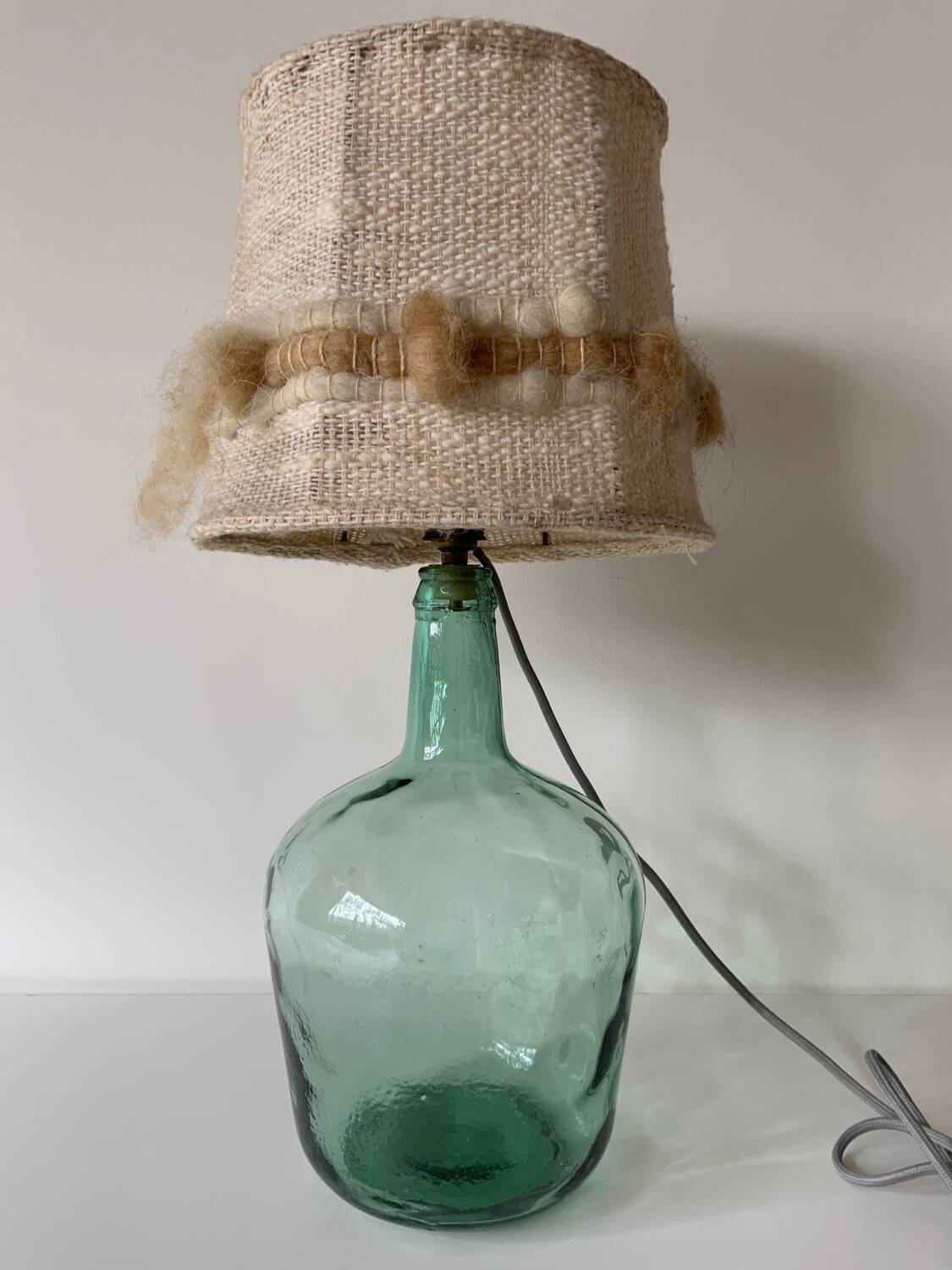 Lampe vintage dame Jeanne