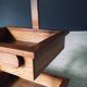 Mid-Century Oak Magazine Holder, Belgium, 1950s