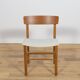 J39 Folkchairs Chairs by Børge Mogensen for Farstrup, 1950s, Set of 6