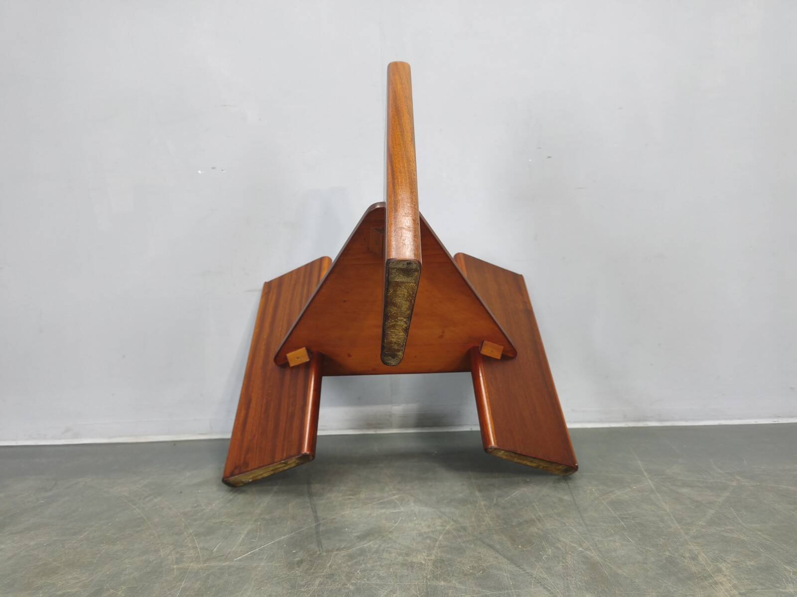 Danish Mid Century Teak Round Coffee Table, 1960s