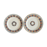 Pair of plate Boch Brothers Keramis Cellini