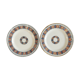 Pair of plate Boch Brothers Keramis Cellini
