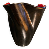Vase forme libre vintage par Fernand Elchinger