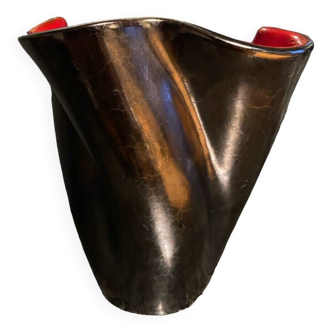 Vase forme libre vintage par Fernand Elchinger