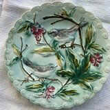 2 Chinese “bird” plates signed