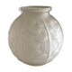 Art Deco frosted glass vase
