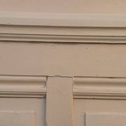 81.2x212 door and old molded paneled communication frame