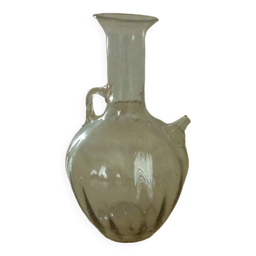 Carafe en cristal fin 18 eme debut 19 eme n°2