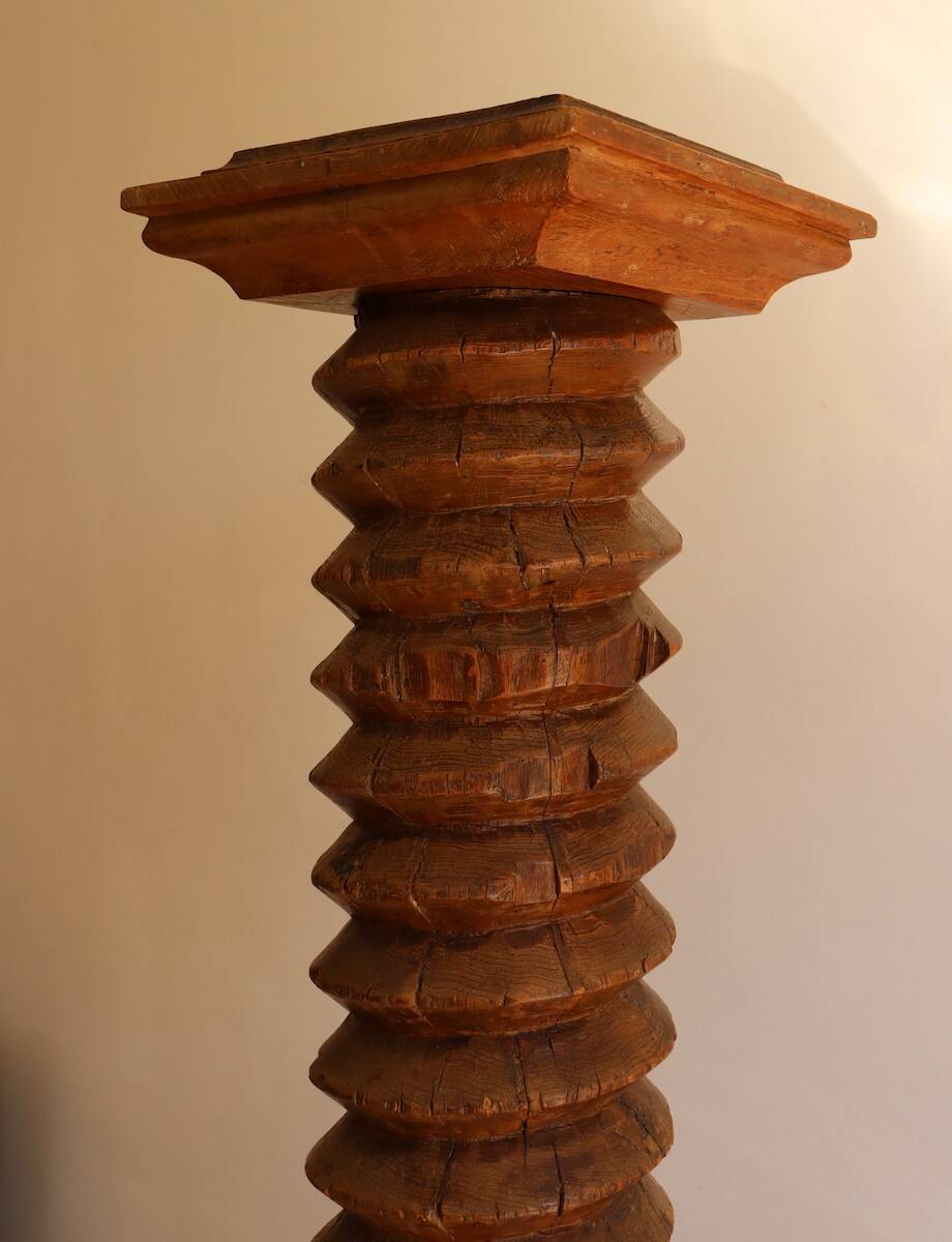 Colonne, vis de pressoir