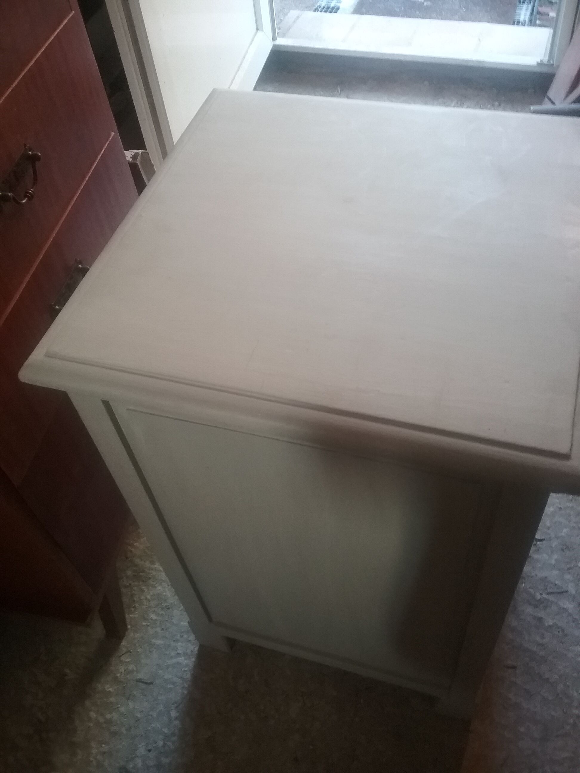 Painted buffet