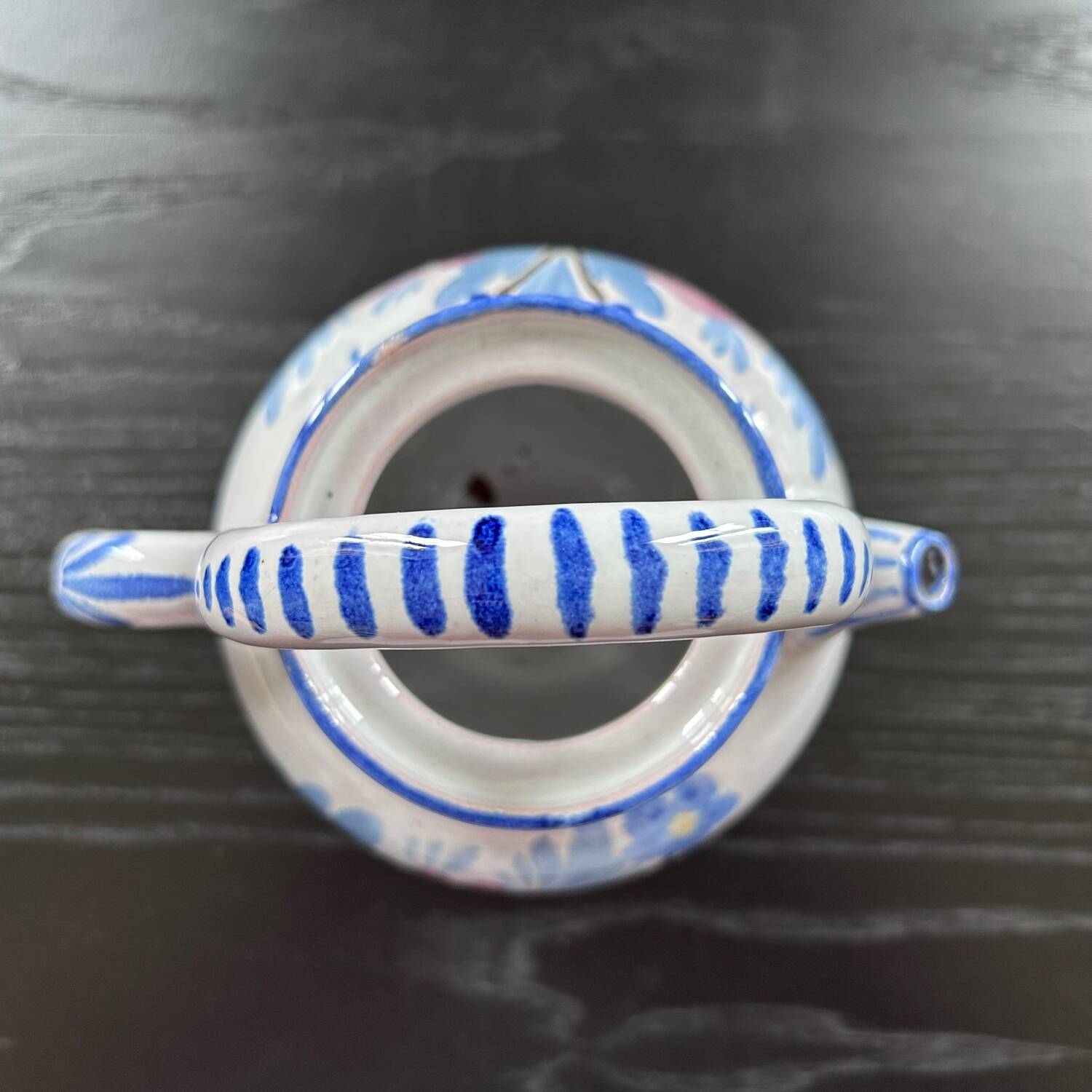 Jug with floral decoration