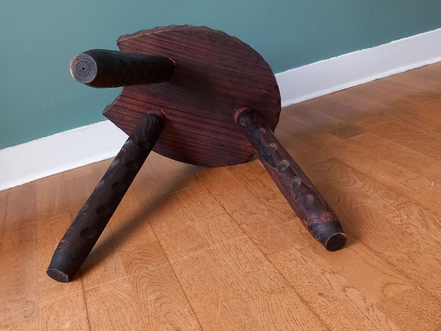 Pair of brutalist tripods