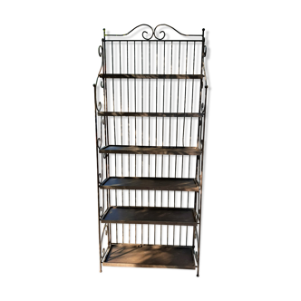 Etagère en fer forgé