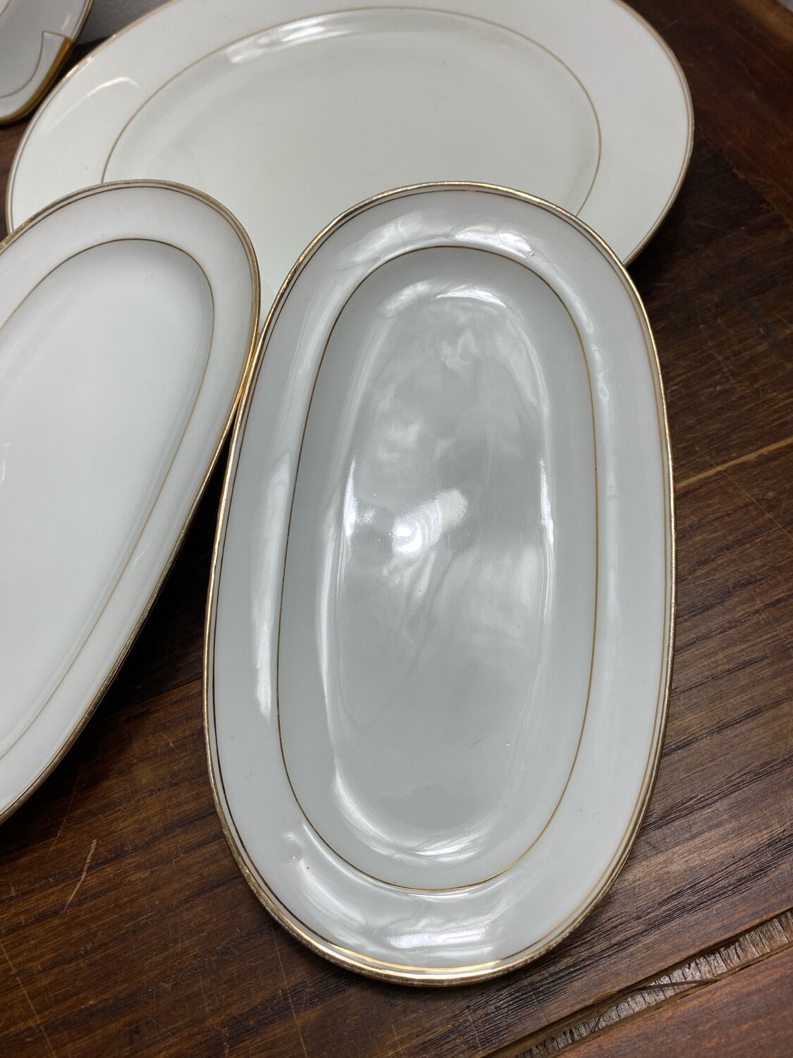 Georges Boyer Limoges porcelain serving dishes