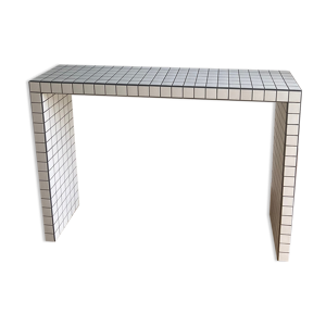 Console carrelage mosaïque