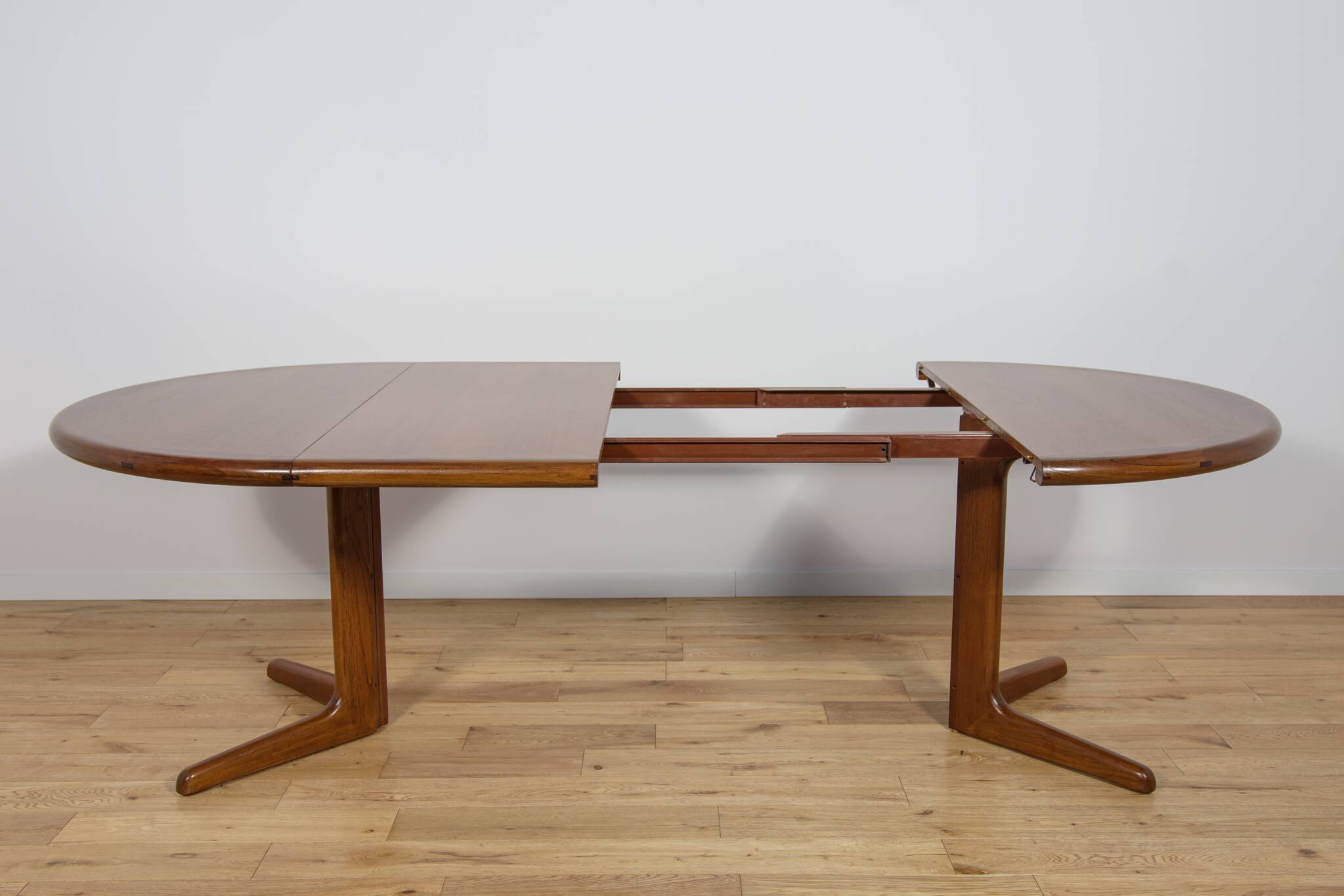 Mid-Century Teak Extendable Dining Table, Denmark, 1960s