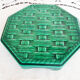 Digoin art deco trivet, vintage French, 1940s