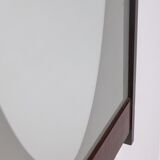 Vintage 60's wall mirror in rosewood italian design