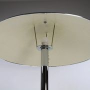 Ateljé Lyktan floor lamp with rare oversized custom shade – Sweden, 1970s