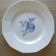 Plat rond Digoin Sarreguemines Roses bleues