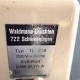 Odette desk lamp wolfgang tuempel 1960 Waldmann light fixture Vintage design