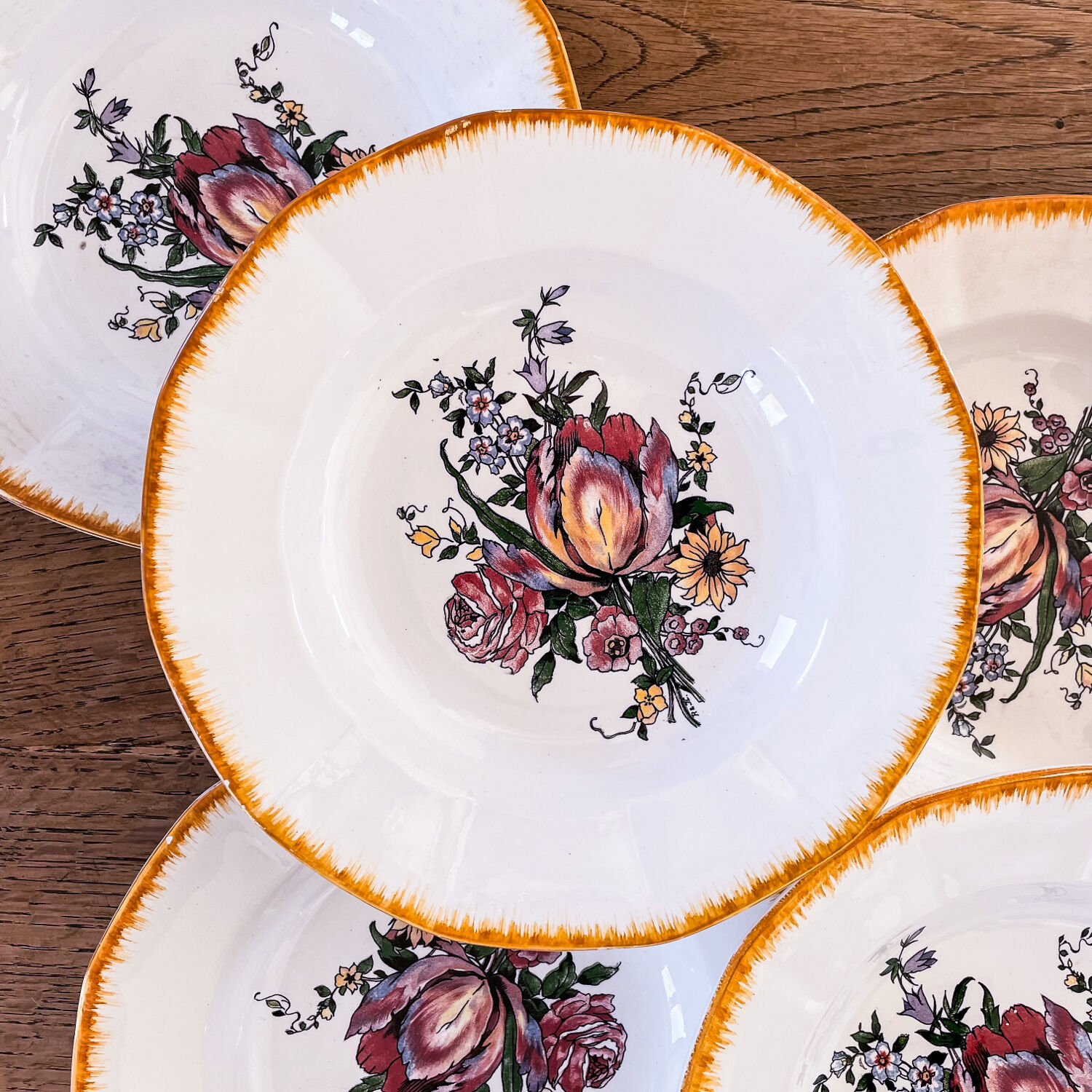 Service of 6 hollows Sarreguemines