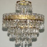 Crystal chandelier cascade, 1960s