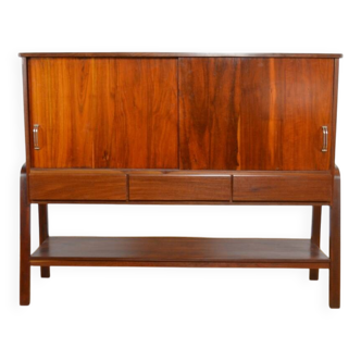 High Cabinet by Joseph-André Motte, Charron Edition, Vintage 1950