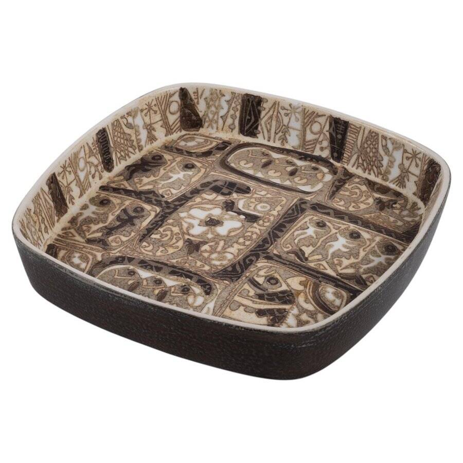 Baca Faience Bowl by Nils Thorsson for Royal Copenhagen, Denmark, 1960s