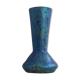 Vase in iridescent Glass Art new of PEACKOCK